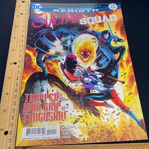 DC Comics Suicide Squad Rebirth 24 Comic Book 2017 "Trapped Iron Grip Tunguskal"